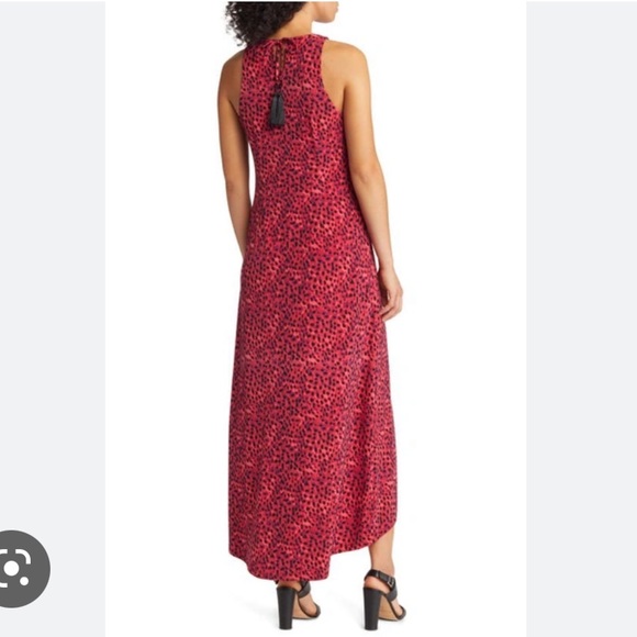 NWT Tommy Bahama Jasmina Lagoon Leopard Maxi Dress - Picture 3 of 8